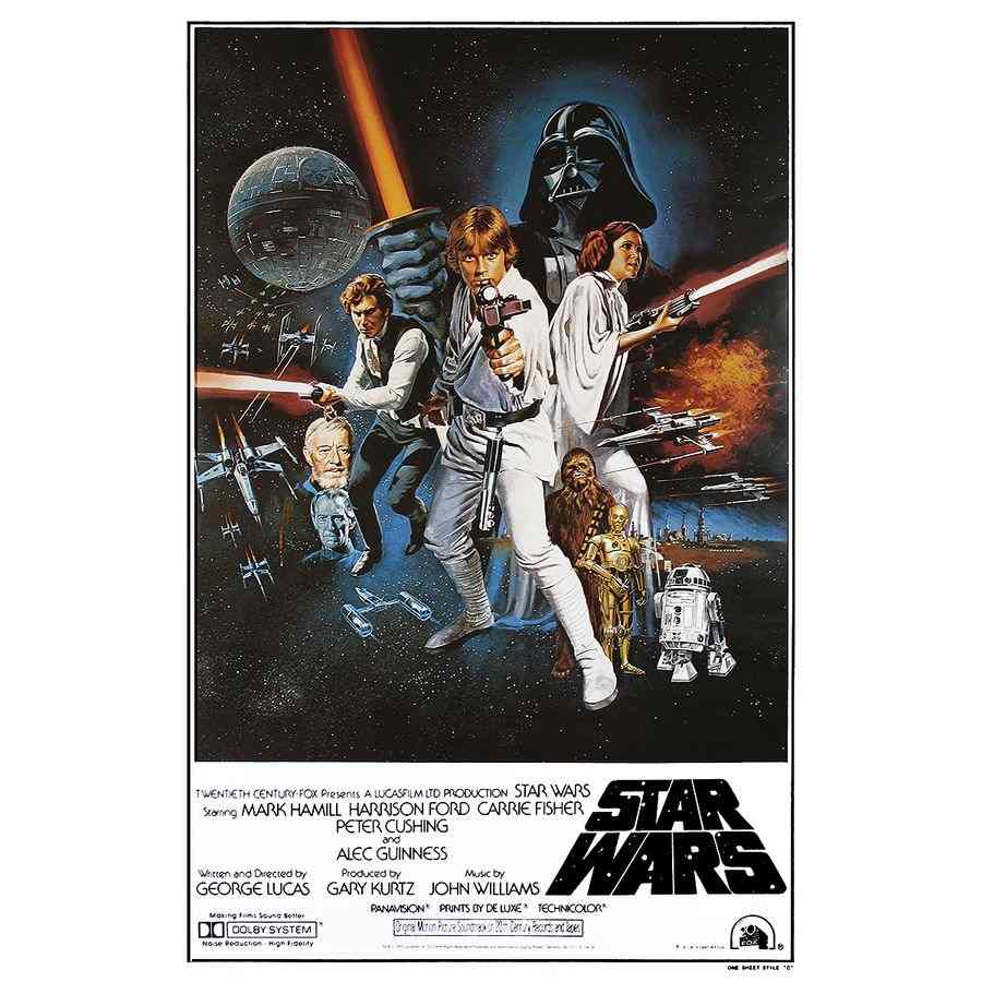 Close Up Star Wars Episode IV - VI 3er-Set US-Size Filmplakat