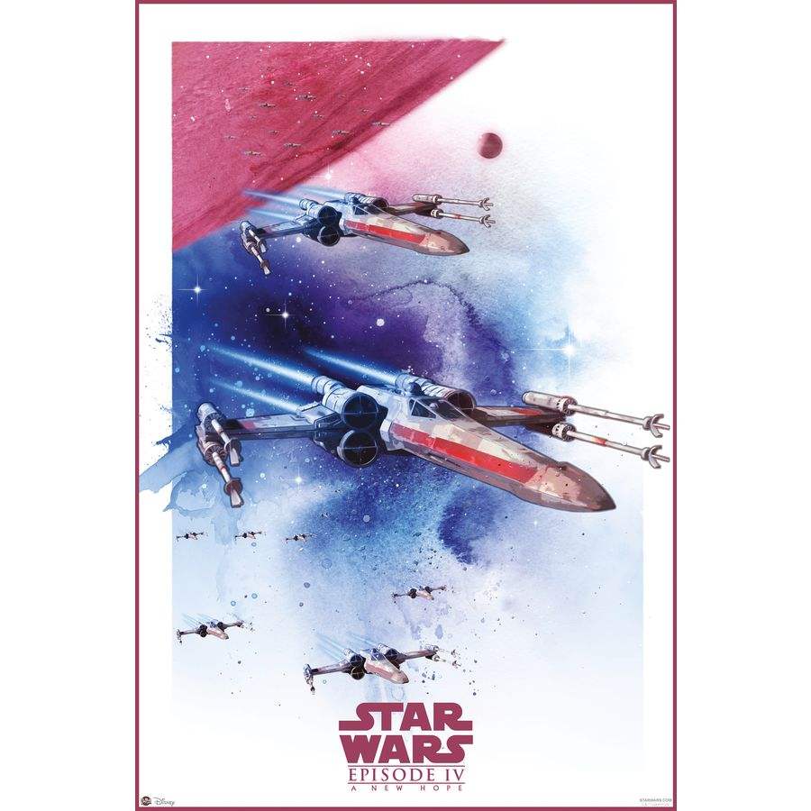 Close Up Star Wars Episode IV X-Wing 61 x 91,5 cm Poster