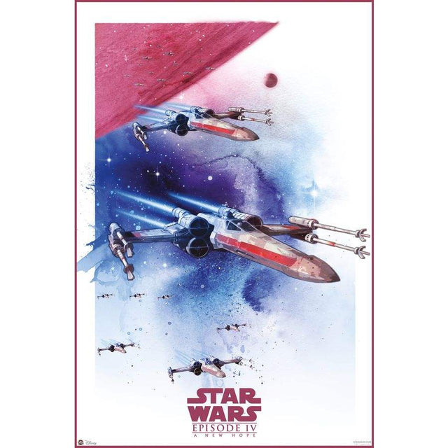 Close Up Star Wars Episode IV X-Wing 61 x 91,5 cm Poster
