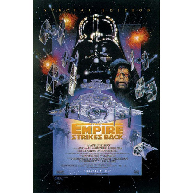 Close Up Star Wars The Empire Strikes Back Poster