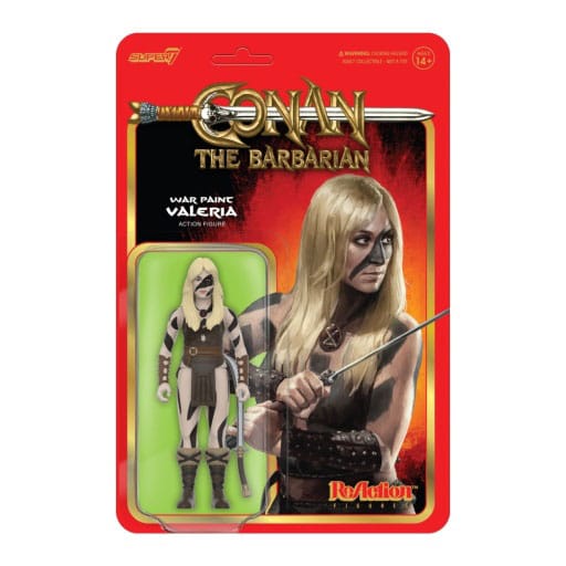 Conan Der Barbar ReAction Wave 02 Valeria (War Paint) Actionfigur