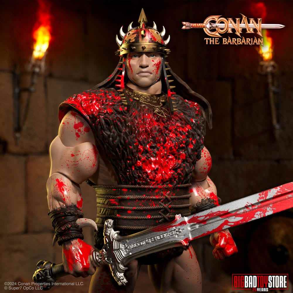 Conan der Barbar - Ultimates Conan Blood Soaked Pit Fighter 18 cm Actionfigur