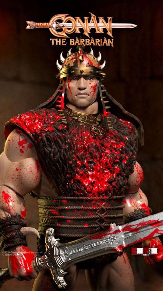 Conan der Barbar - Ultimates Conan Blood Soaked Pit Fighter 18 cm Actionfigur