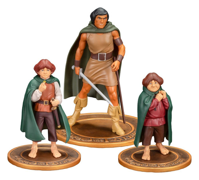 Dark Horse Herr der Ringe Animated Film Frodo 3er-Pack Figuren