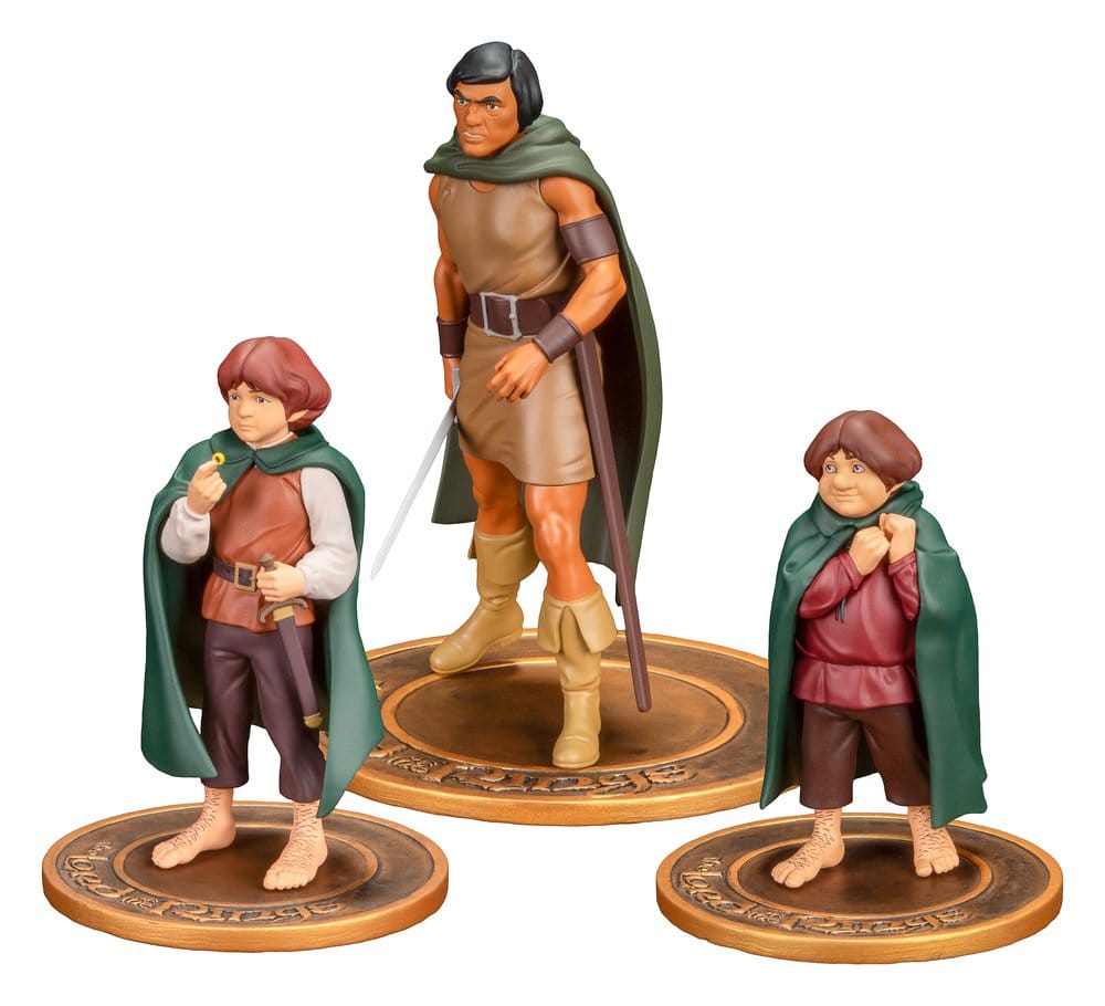 Dark Horse Herr der Ringe Animated Film Frodo 3er-Pack Figuren