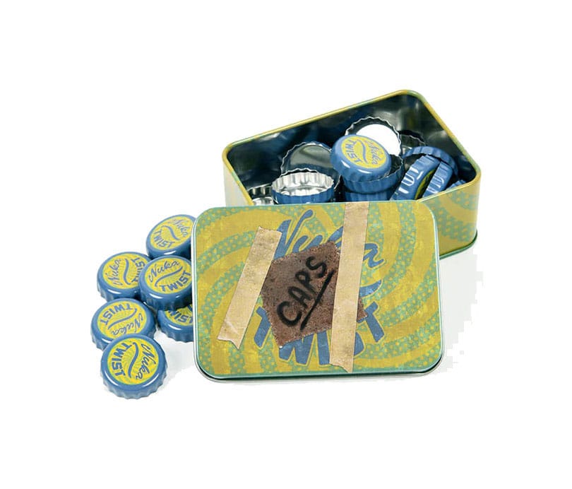 DEVplus Fallout Bottle Caps Collectib Tin Series Replik