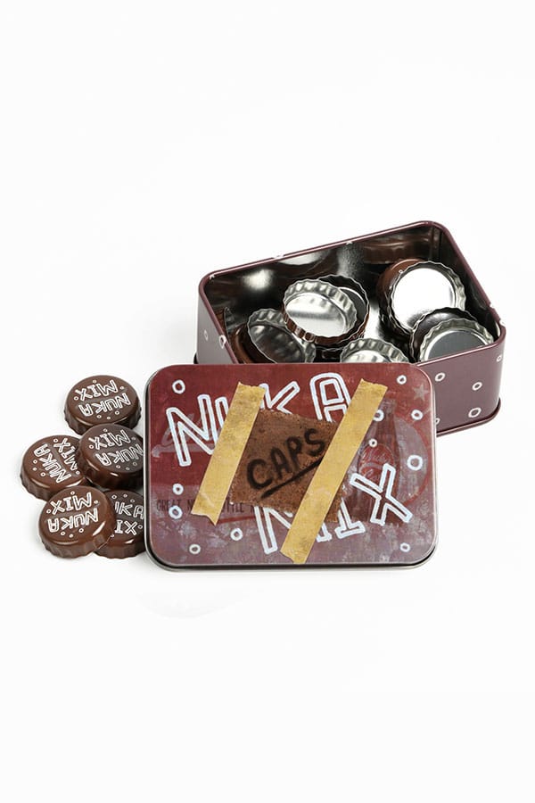 DEVplus Fallout Bottle Caps Series Nuka Mix Collectible Tin