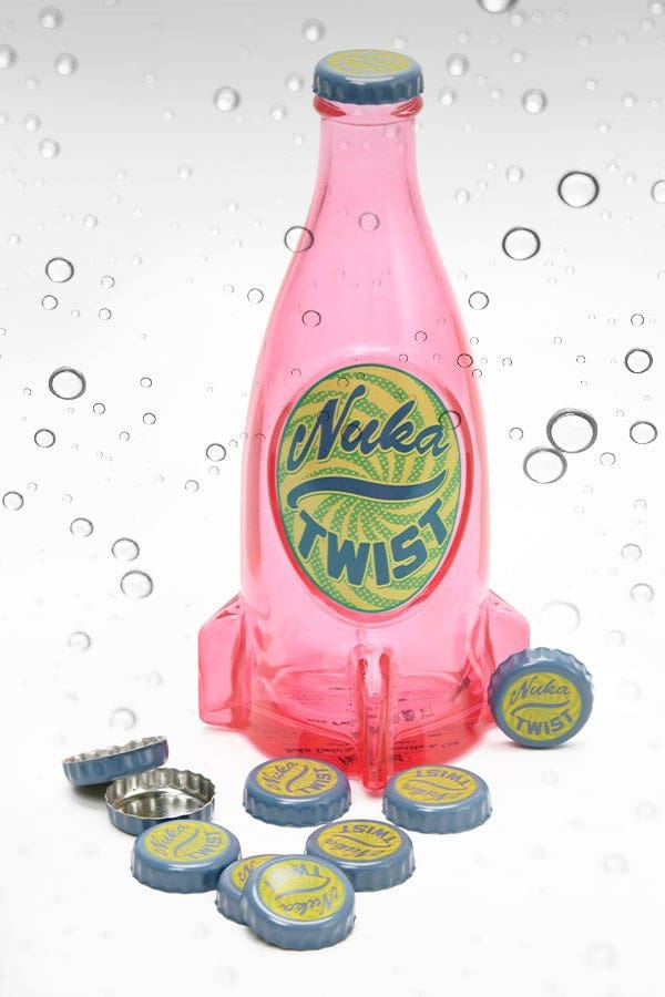 DEVplus Fallout Bottle Series Nuka Twist Glass Bottle & Cap Replik