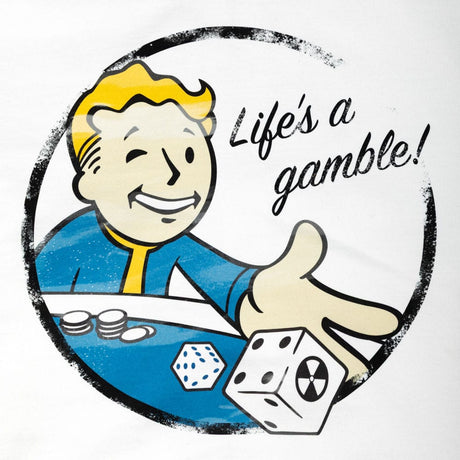DEVplus Fallout Gamble Kapuzenpullover Mit Reißverschluß Größe Xl