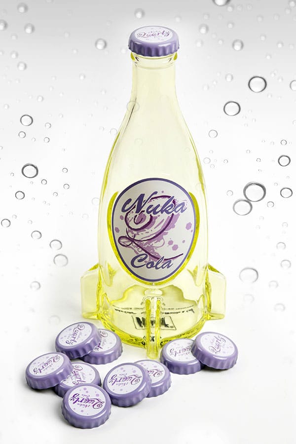 DEVplus Fallout Series Nuka Quartz Glass Botlle & Cap Bottle