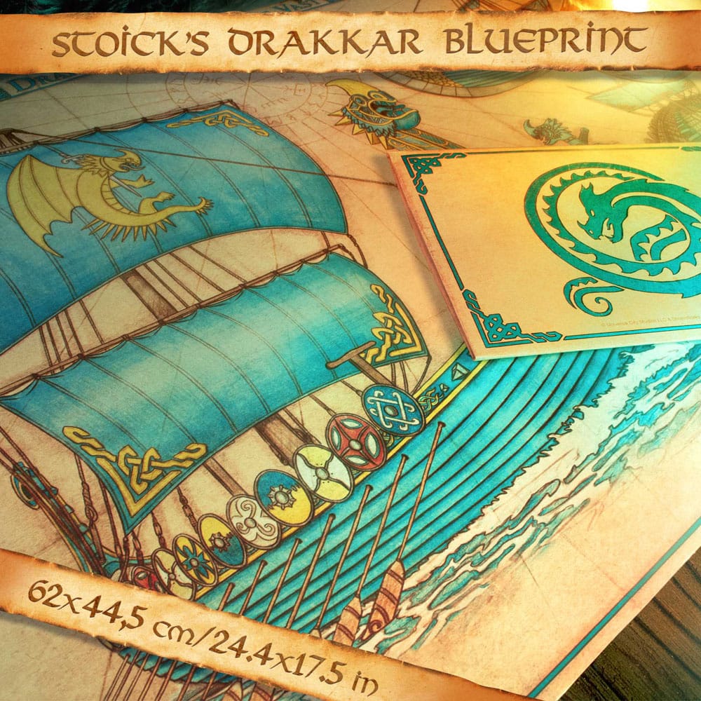 Doctor Collector Drachenzähmen leicht gemacht Hiccup´s Memories Kit Geschenkbox