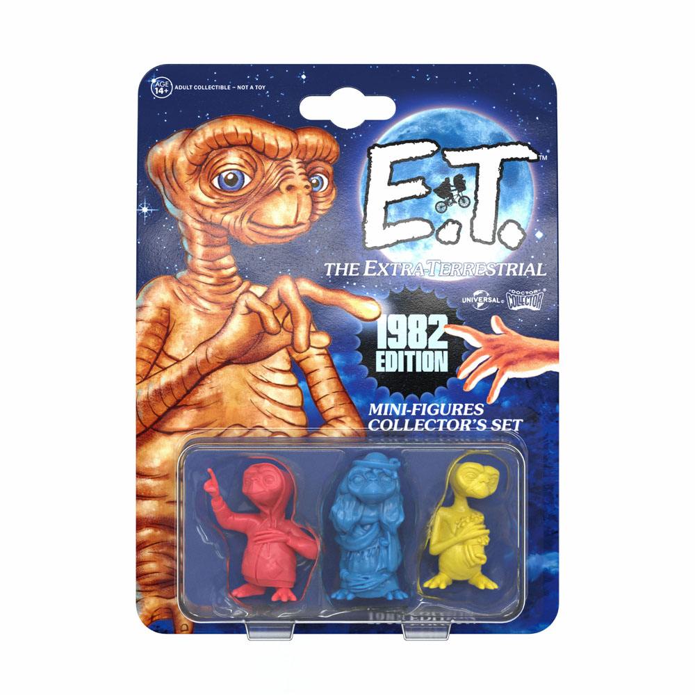 Doctor Collector E.T. Der Außerirdische Collector's Set 1982 Edition 3er-Pack Minifiguren