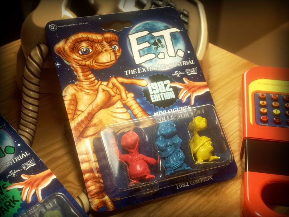 Doctor Collector E.T. Der Außerirdische Collector's Set 1982 Edition 3er-Pack Minifiguren