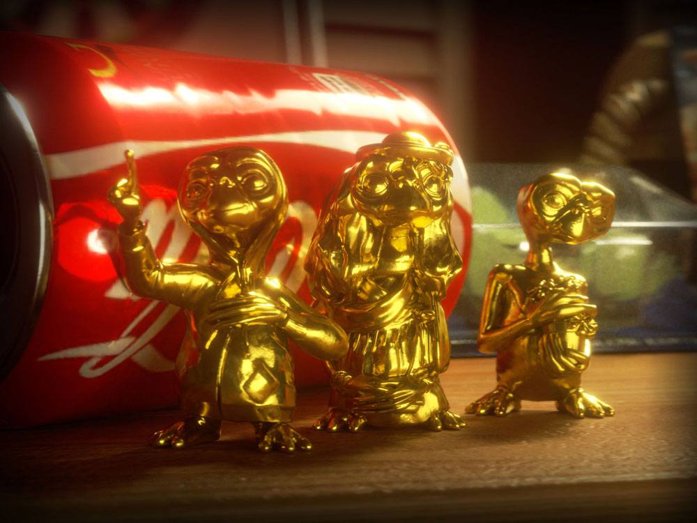 Doctor Collector E.T. Der Außerirdische Collector's Set Golden Edition 3er-Pack Minifiguren