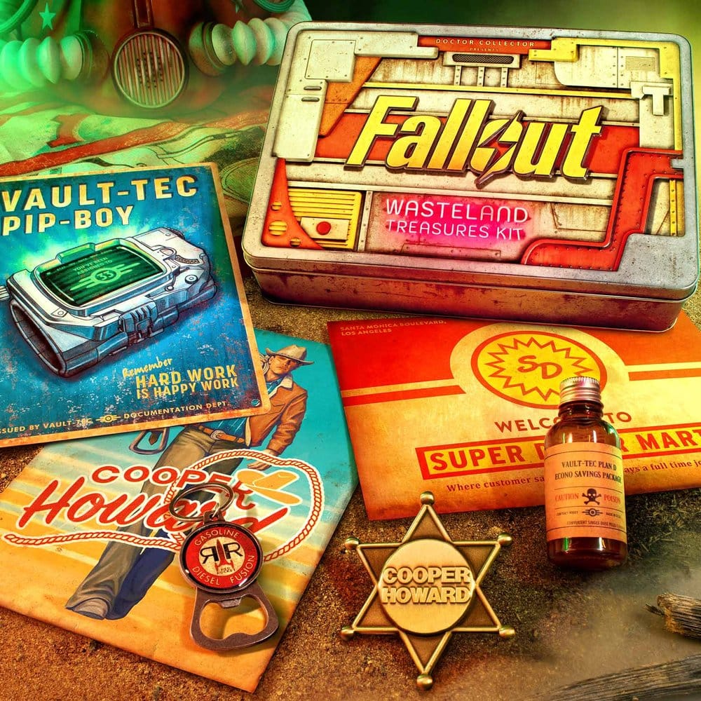 Doctor Collector Fallout Wasteland Treasures Kit Geschenkbox