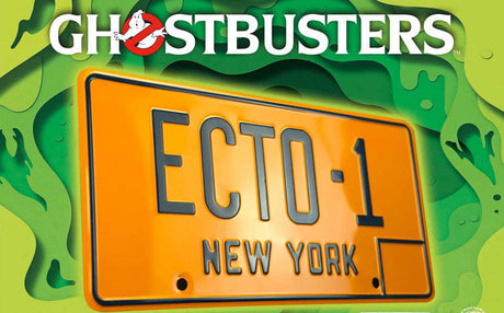 Doctor Collector Ghostbusters: ECTO-1-Nummernschild-Replik