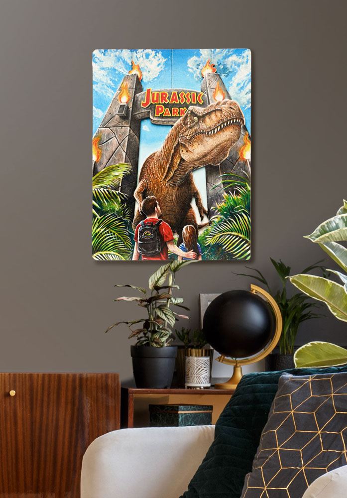Doctor Collector Jurassic Park Rex Attack WoodArts 3D Holzdruck