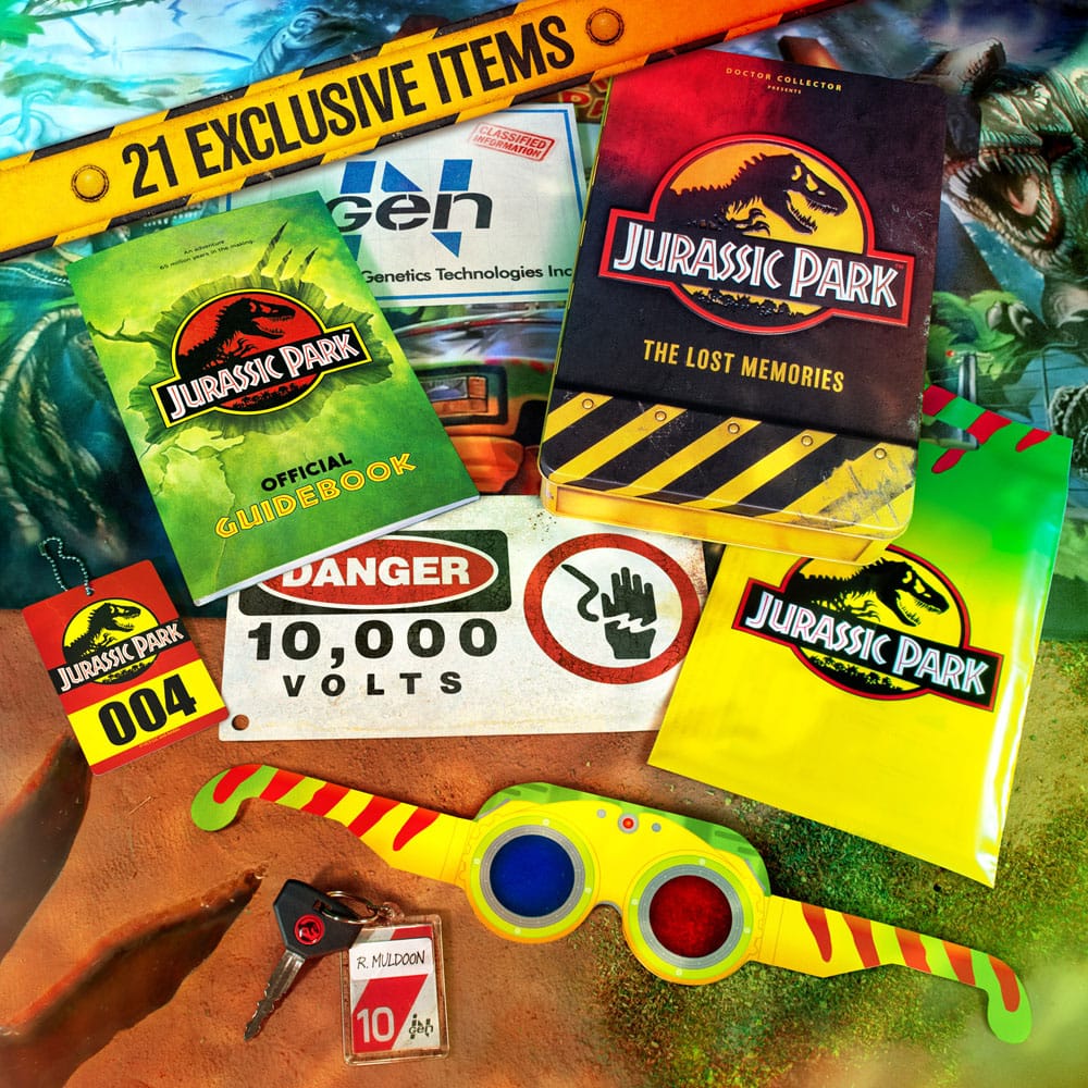 Doctor Collector Jurassic Park The Lost Memories Kit Geschenkbox