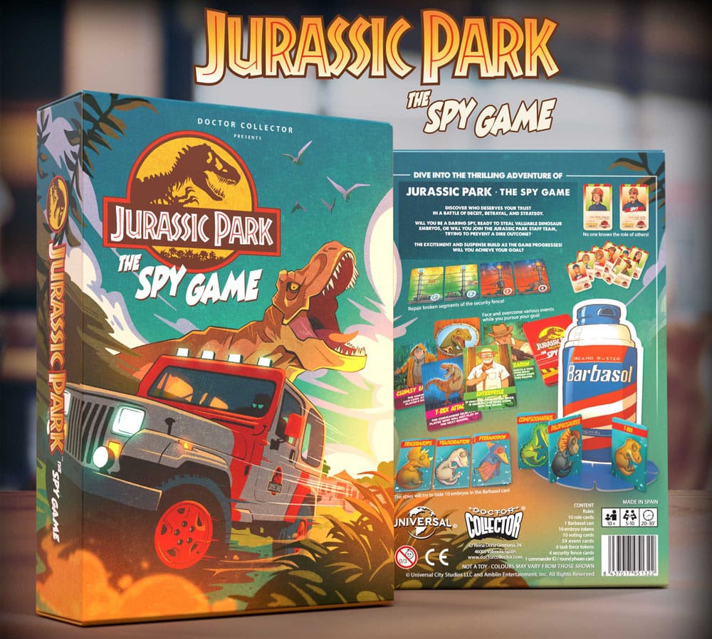 Doctor Collector Jurassic Park The Spy Game *Englische Version* Brettspiel