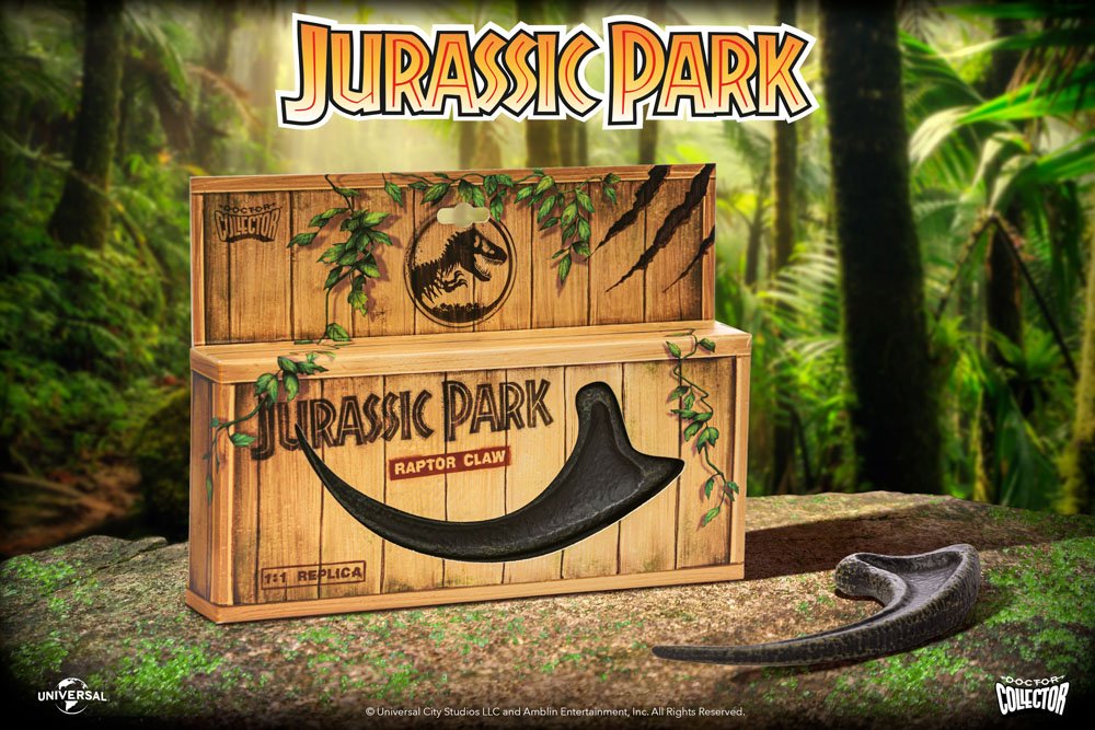 Doctor Collector Jurassic Park Velociraptor Kralle 1/1 Replik