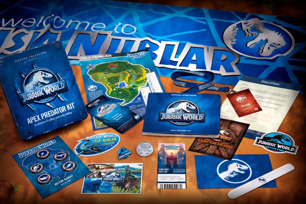 Doctor Collector Jurassic World Apex Predator Kit Geschenkbox