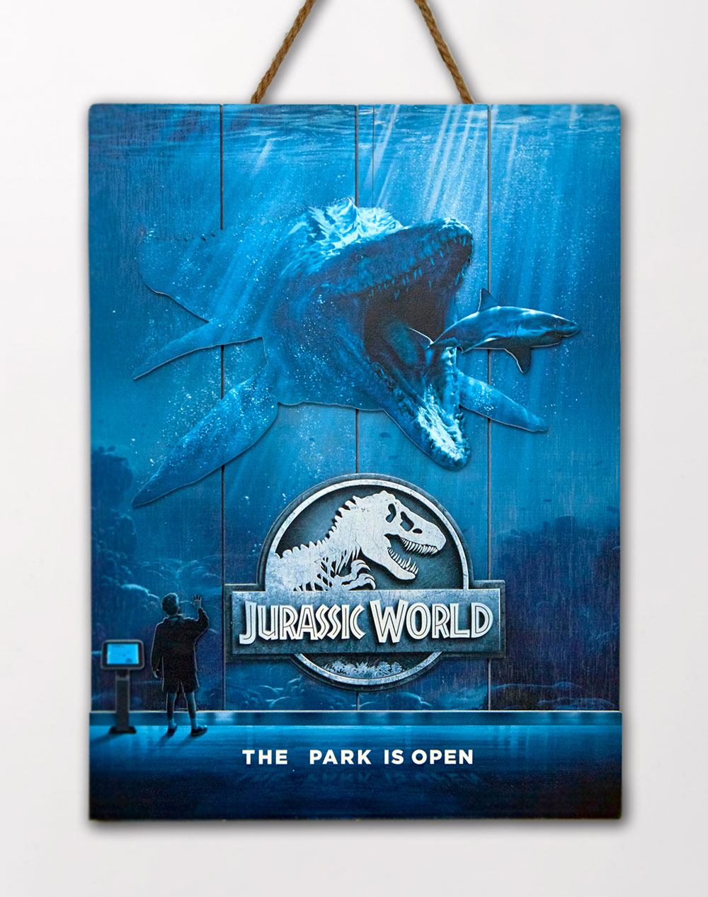 Doctor Collector Jurassic World Mossasaurus WoodArts 3D Holzdruck