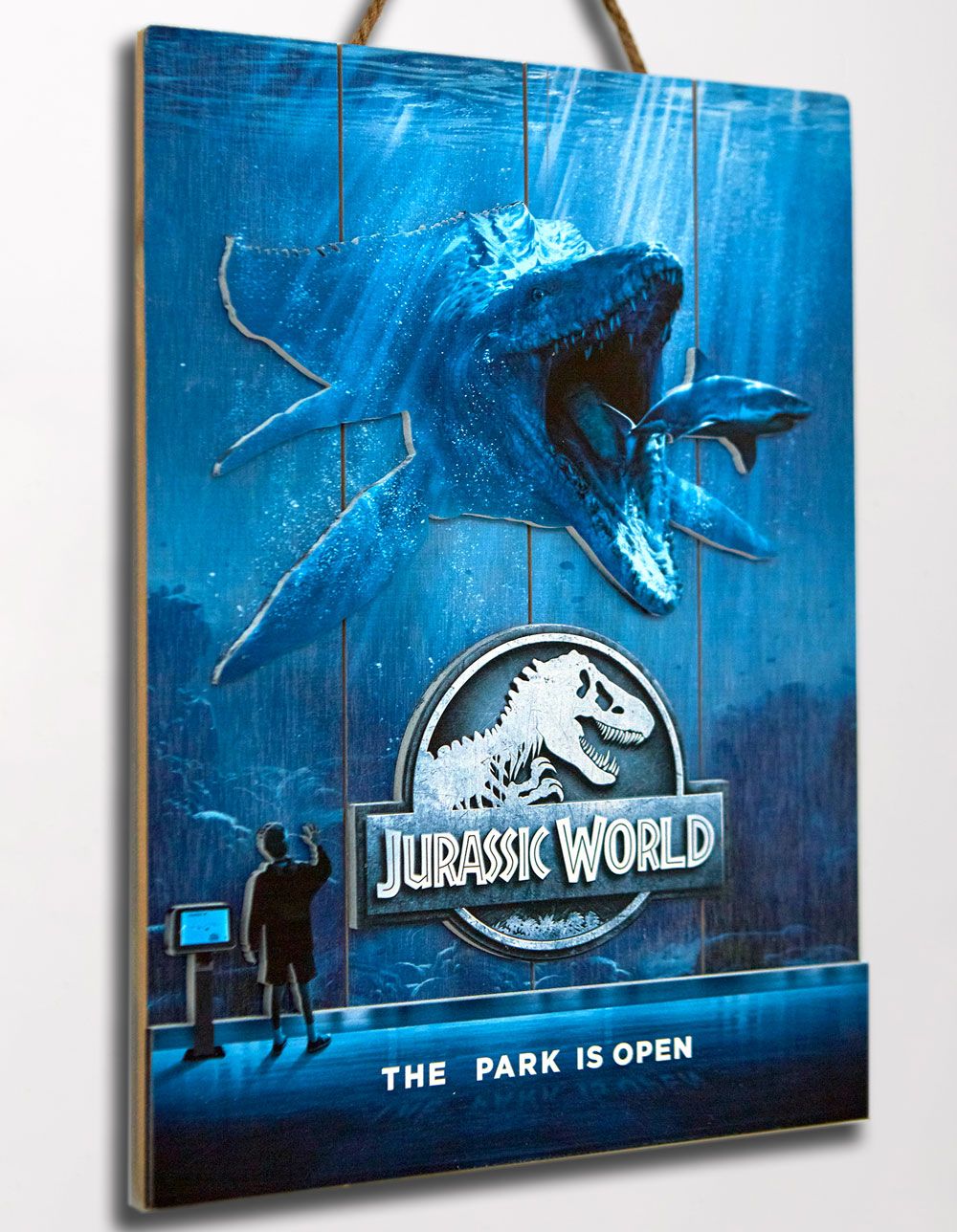 Doctor Collector Jurassic World Mossasaurus WoodArts 3D Holzdruck