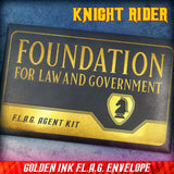 Doctor Collector Knight Rider F.L.A.G Agent Kit Geschenkbox