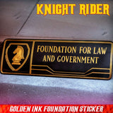 Doctor Collector Knight Rider F.L.A.G Agent Kit Geschenkbox