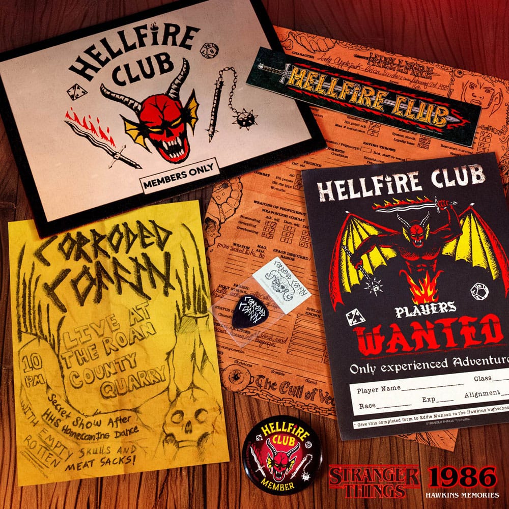 Doctor Collector Stranger Things Hawkins Memories Kit Vecna´s Course Limited Edition