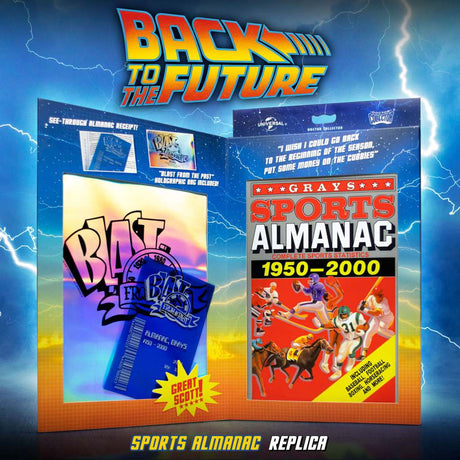 Doctor Collector Zurück in die Zukunft Sports Almanac 1/1 Prop Replik