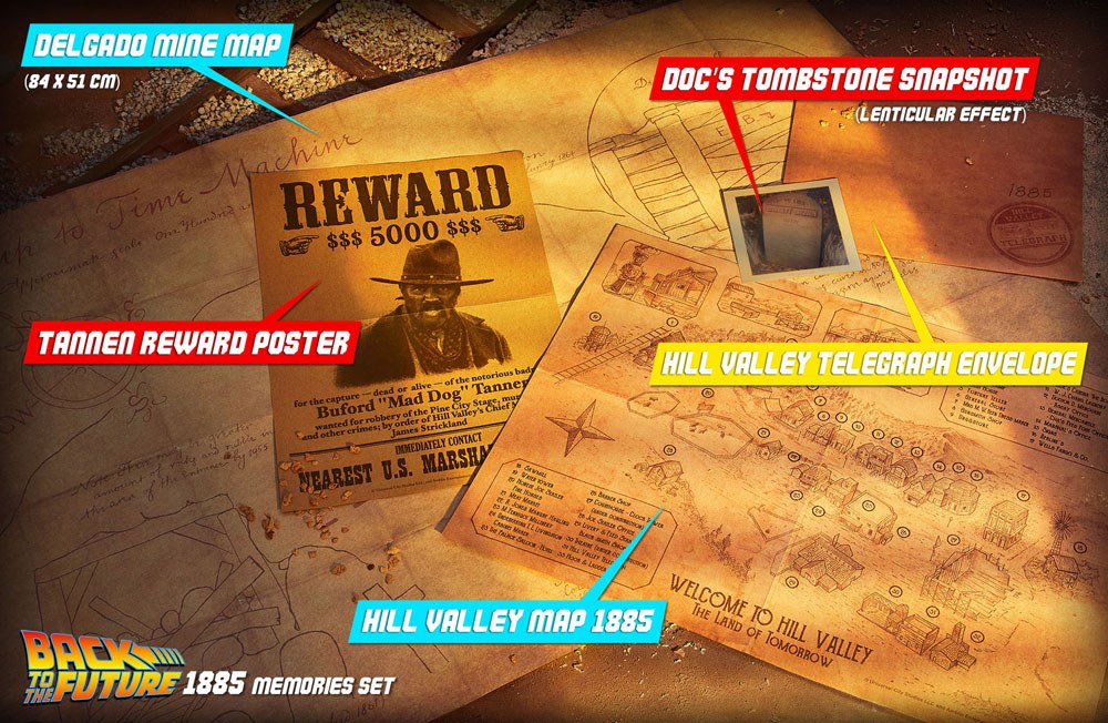 Doctor Collector Zurück in die Zukunft Time Travel Memories Kit Standard Edition