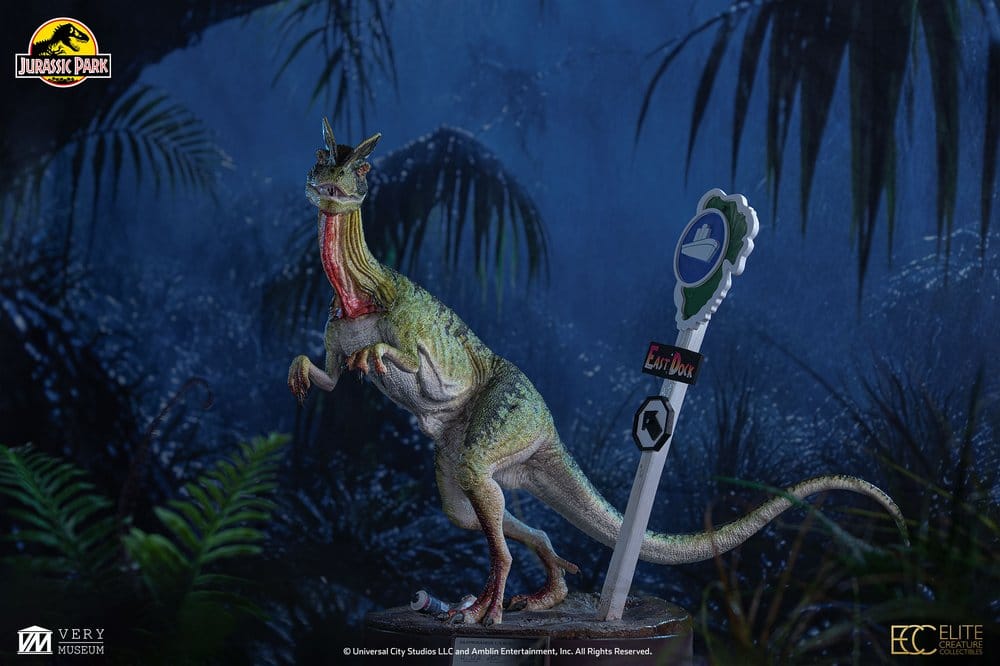 Elite Creature Collectibles Jurassic Park Dilophosaurus 1/3 Maquette