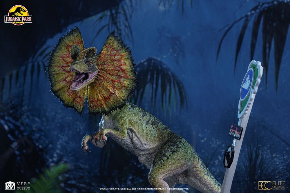 Elite Creature Collectibles Jurassic Park Dilophosaurus 1/3 Maquette