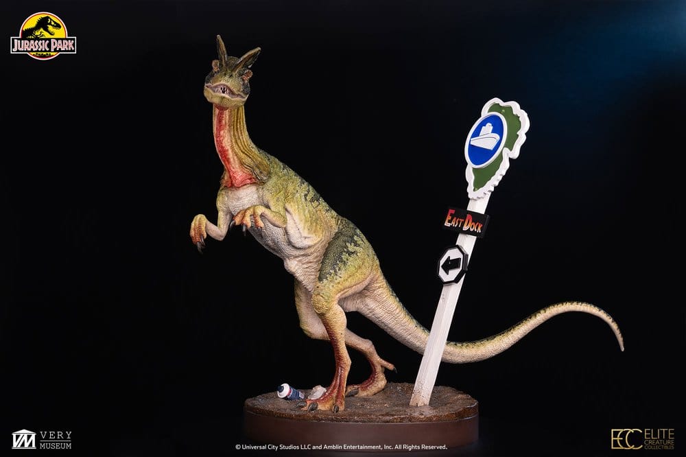 Elite Creature Collectibles Jurassic Park Dilophosaurus 1/3 Maquette