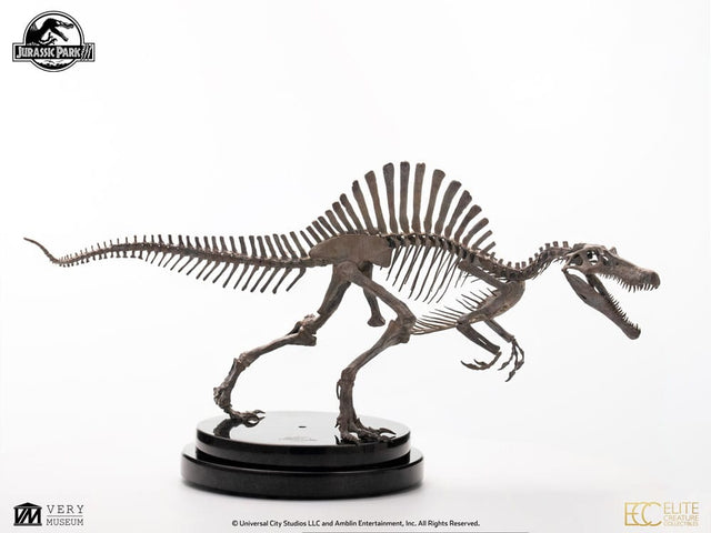 Elite Creature Collectibles Jurassic Park III Spinosaurus Skeleton Bronze 1/24 Statue