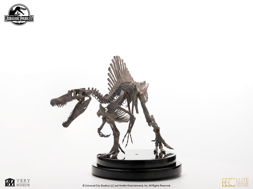 Elite Creature Collectibles Jurassic Park III Spinosaurus Skeleton Bronze 1/24 Statue