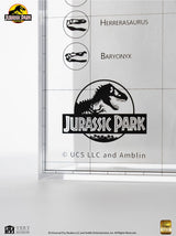 Elite Creature Collectibles Jurassic Park Isla Nublar Topographische Karte