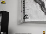 Elite Creature Collectibles Jurassic Park Isla Nublar Topographische Karte