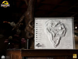 Elite Creature Collectibles Jurassic Park Isla Nublar Topographische Karte