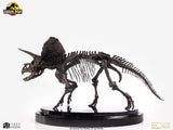 Elite Creature Collectibles Jurassic Park Triceratops Fossil Skeleton Bronze 1/24 Statue