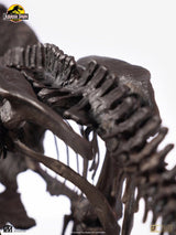 Elite Creature Collectibles Jurassic Park Triceratops Fossil Skeleton Bronze 1/24 Statue