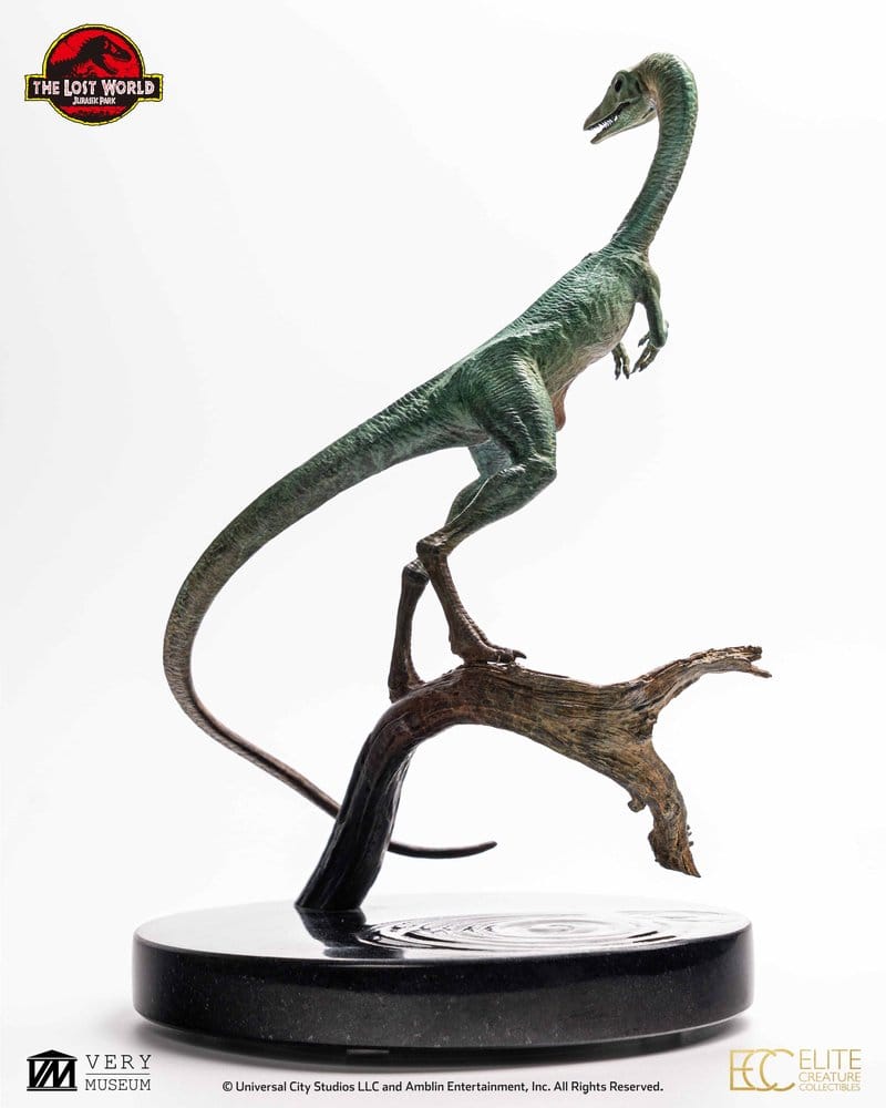 Elite Creature Collectibles Vergessene Welt Jurassic Park 2/3 Compsognathus Bronze Statue