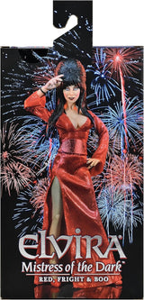 Elvira - ’Red Fright and Boo’ Clothed Actionfigur