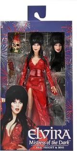 Elvira - ’Red Fright and Boo’ Clothed Actionfigur