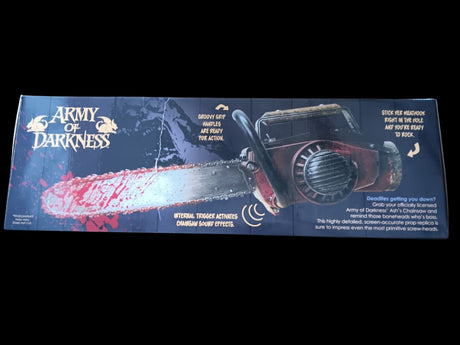 Army of Darkness Evil Dead Ash's Kettensäge 71 cm 1/1 Prop Replik