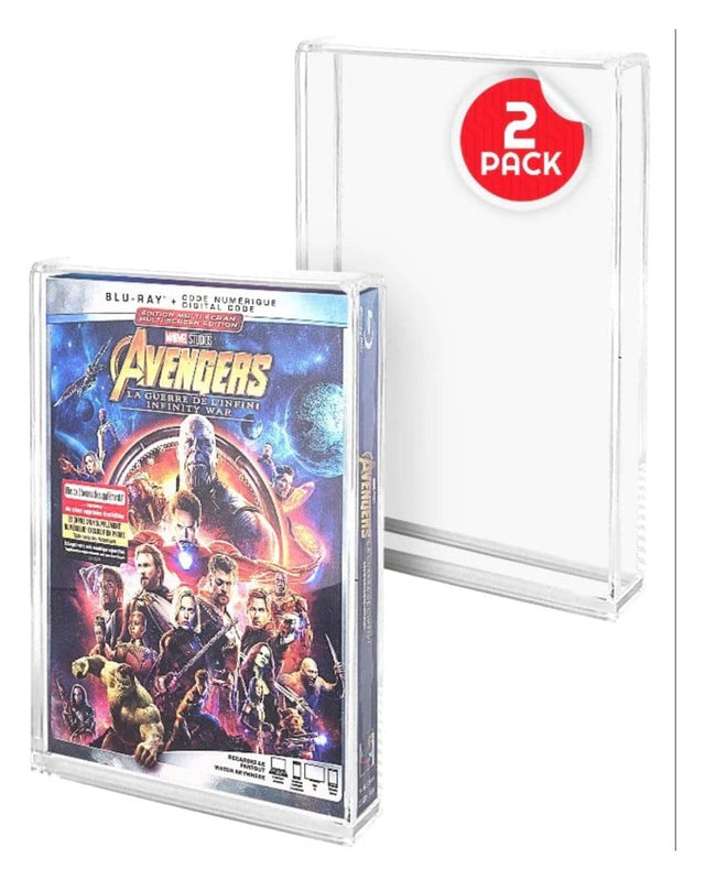Evoretro Acrylgehäuse 2er-Pack Für PS3/PS4/Blu-Ray/XBOX One