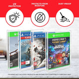 Evoretro Acrylgehäuse 2er-Pack Für PS3/PS4/Blu-Ray/XBOX One