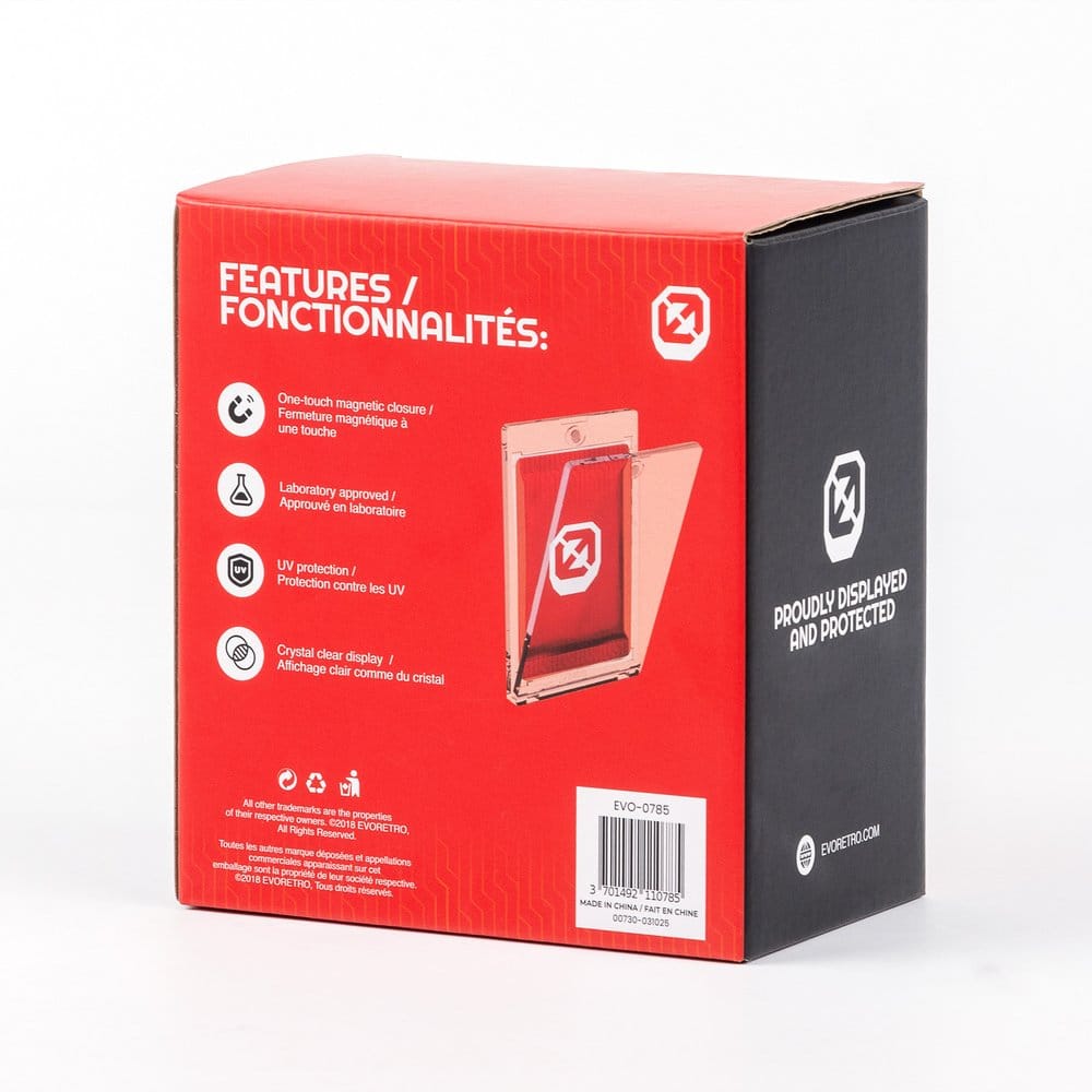 Evoretro Acrylgehäuse Magnetic One Touch 10er-Pack für Booster Packs