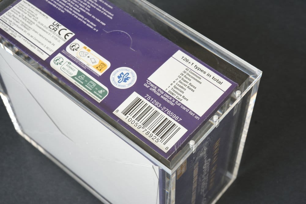 Evoretro Bandai One Piece TCG Booster Box für Evoretro Acryl Display Case (Englisch)